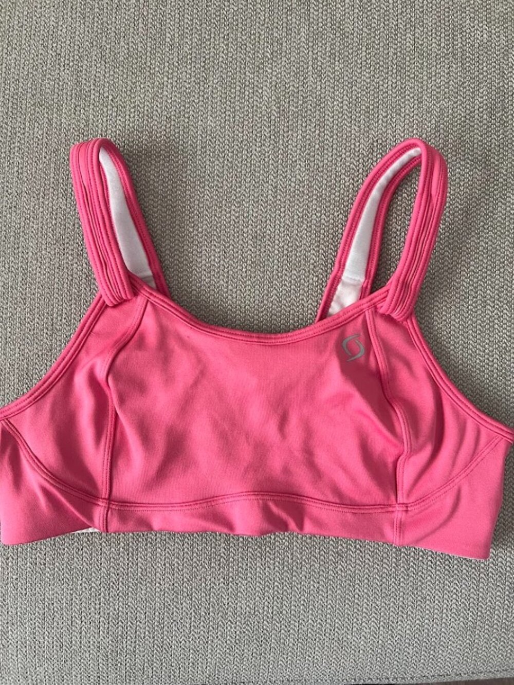 Moving Comfort Fiona Pink Activewear Sports Bra Size 36B